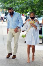 JENNIFER LOPEZ and Alex Rodriguez Out for Dinner at Cipriani in New York 08/05/2020
