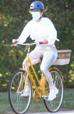 JENNIFER LOPEZ on a Bike Ride in New York 08/01/2020