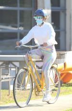 JENNIFER LOPEZ on a Bike Ride in New York 08/01/2020