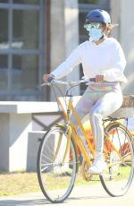 JENNIFER LOPEZ on a Bike Ride in New York 08/01/2020