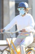 JENNIFER LOPEZ on a Bike Ride in New York 08/01/2020