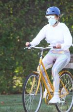 JENNIFER LOPEZ on a Bike Ride in New York 08/01/2020