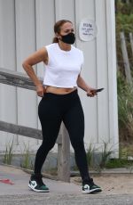 JENNIFER LOPEZ Out on the Beach in Hamptons 08/14/2020