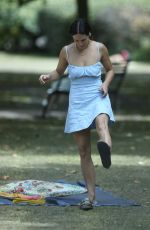 JESSICA BROWN-FINDLAY at a Park in London 08/05/2020