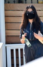 JESSICA GOMES in a Jumpsuit Out for Lunch in West Hollywood 08/21/2020