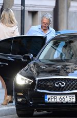 JOANNA KRUPA Arrives at Nobu in Warsaw 08/09/2020