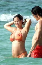 JOCELYN BURGARDT in Bikini at a Beach in Italy 08/21/2020