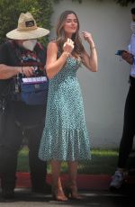 JOJO FLETCHER on the Set of The Bachelorette in Palm Springs 08/20/2020