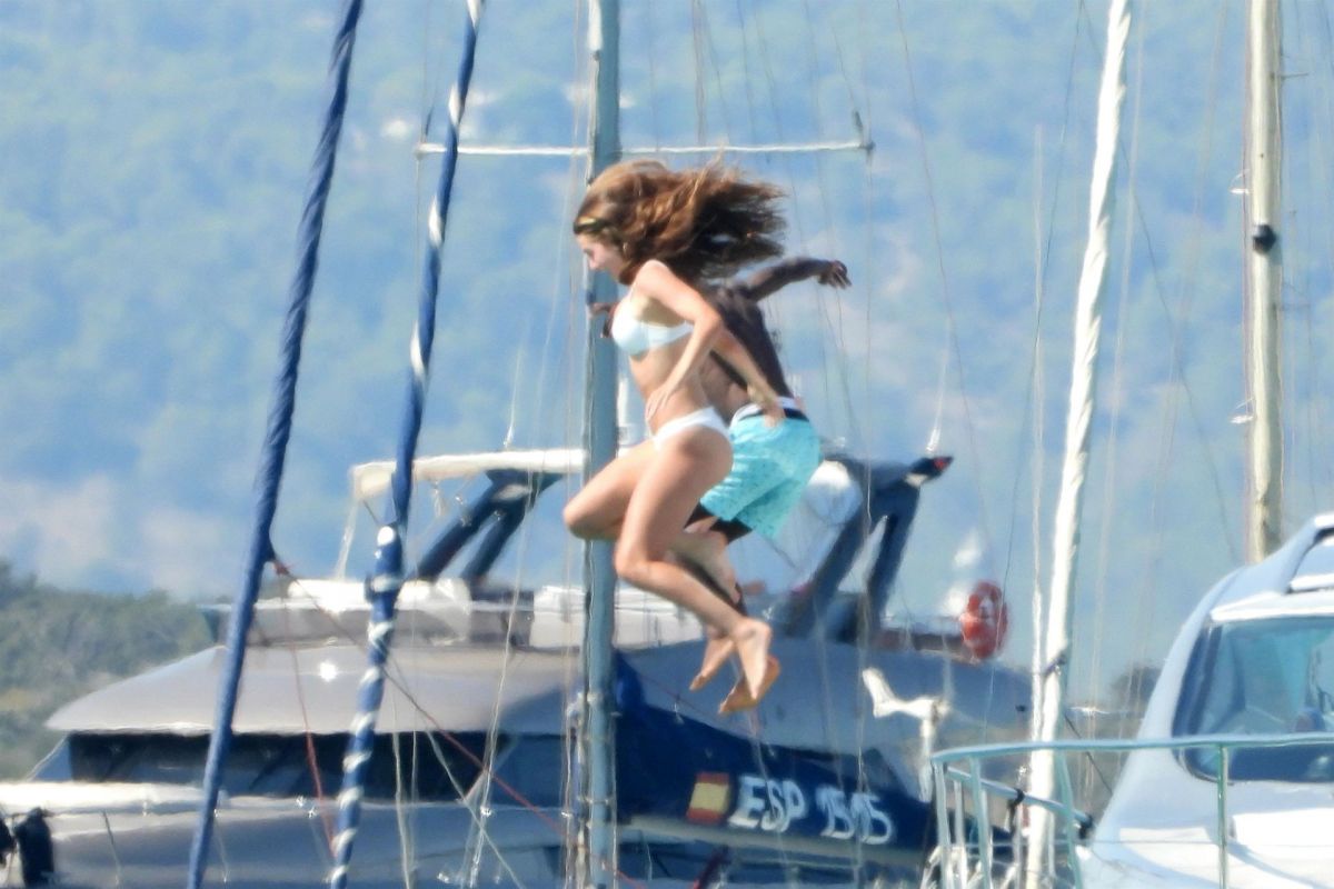 JORDYN HUITEMA in Bikini at Boat in Spain 08/28/2020.