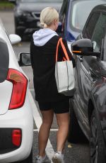 JORGIE PORTER Leaves a Gym in Manchester 08/19/2020