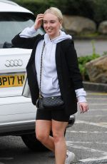 JORGIE PORTER Leaves a Gym in Manchester 08/19/2020