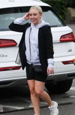 JORGIE PORTER Leaves a Gym in Manchester 08/19/2020