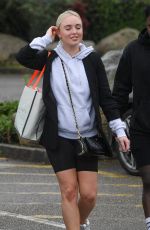 JORGIE PORTER Leaves a Gym in Manchester 08/19/2020