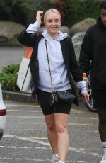 JORGIE PORTER Leaves a Gym in Manchester 08/19/2020