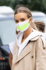 JOSEPHINE SKRIVER on the Set of Maybelline Commercial in New York 08/15/2020