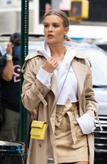 JOSEPHINE SKRIVER on the Set of Maybelline Commercial in New York 08/15/2020