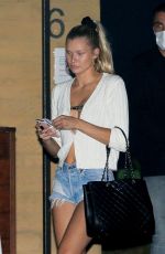 JOSIE CANSECO Out for Dinner at Nobu in Malibu 08/21/2020