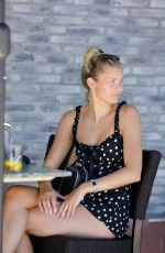 JOSIE CANSECO Out for Lunch at Granville American Restaurant in Studio City 08/11/2020