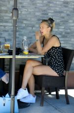 JOSIE CANSECO Out for Lunch at Granville American Restaurant in Studio City 08/11/2020