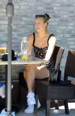 JOSIE CANSECO Out for Lunch at Granville American Restaurant in Studio City 08/11/2020