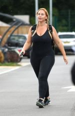 JOSIE GIBSON Leaves a Gym in Bath 08/18/2020