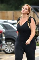 JOSIE GIBSON Leaves a Gym in Bath 08/18/2020