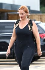 JOSIE GIBSON Leaves a Gym in Bath 08/18/2020