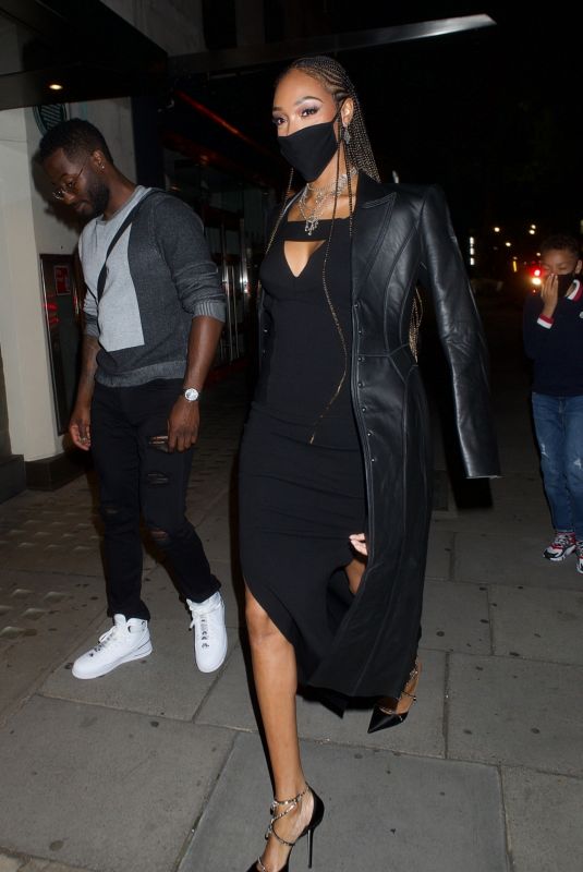 JOURDAN DUNN Celebrates Her 30th Birthday in London 08/03/2020