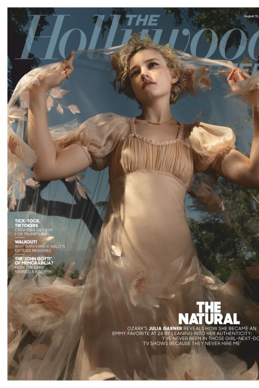JULIA GARNER in The Hollywood Reporter Magazine, August 2020