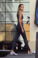 KAIA GERBER and CARA DELEVINGNE Workout at a Gym in Los Angeles 08/11/2020