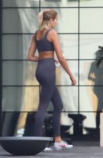 KAIA GERBER and CARA DELEVINGNE Workout at a Gym in Los Angeles 08/11/2020