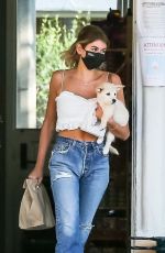 KAIA GERBER Leaves a Pet Store in Malibu 08/04/2020
