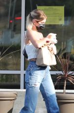 KAIA GERBER Leaves a Pet Store in Malibu 08/04/2020