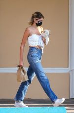 KAIA GERBER Leaves a Pet Store in Malibu 08/04/2020
