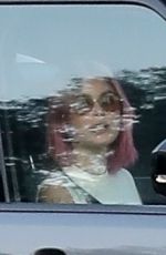 KAIA GERBER Out for Dinner in Malibu 08/17/2020