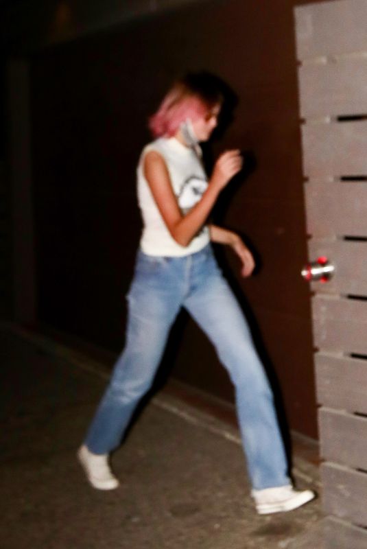 KAIA GERBER Out for Dinner in Malibu 08/17/2020