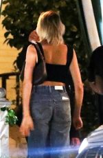 KAIA GERBER Out for Dinner with friends in Los Angeles 07/31/2020