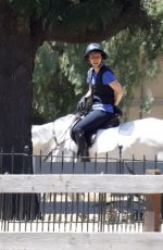 KALEY CUCO at Equestrian Center in Los Angeles 08/09/2020