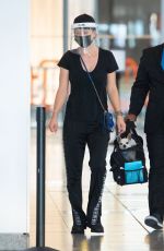 KALEY CUOCO at JFK Airport in New York 08/10/2020