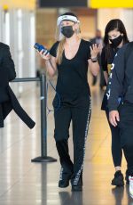 KALEY CUOCO at JFK Airport in New York 08/10/2020