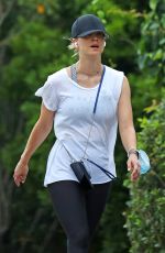 KALEY CUOCO Out Hiking in The Hamptons 08/19/2020