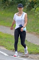 KALEY CUOCO Out Hiking in The Hamptons 08/19/2020