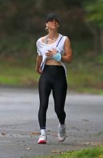 KALEY CUOCO Out Hiking in The Hamptons 08/19/2020