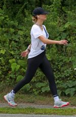 KALEY CUOCO Out Hiking in The Hamptons 08/19/2020