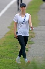 KALEY CUOCO Out Hiking in The Hamptons 08/19/2020