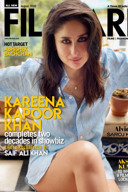 KAREENA KAPOOR in Filmfare Magazine, August 2020