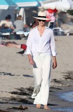 KARLIE KLOSS Out on the Beach in Santa Monica 08/02/2020