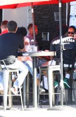 KARRUECHE TRAN and Victor Cruz Out in Los Angeles 08/08/2020