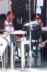 KARRUECHE TRAN and Victor Cruz Out in Los Angeles 08/08/2020