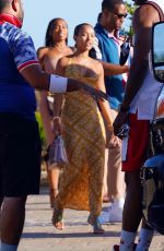 KARRUECHE TRAN at a Birthday Party at Nobu in Malibu 08/01/2020